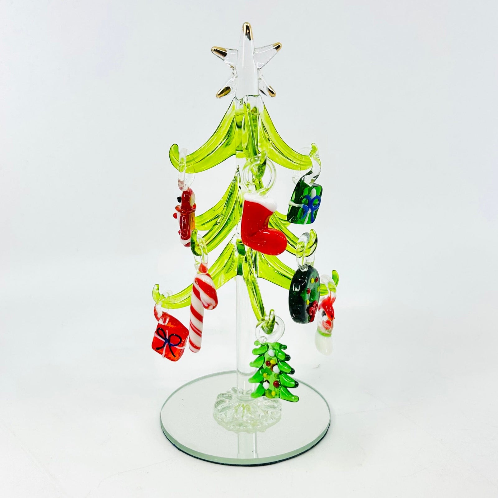 Glass Stocking Tree 4 Decor Gift Essentials 
