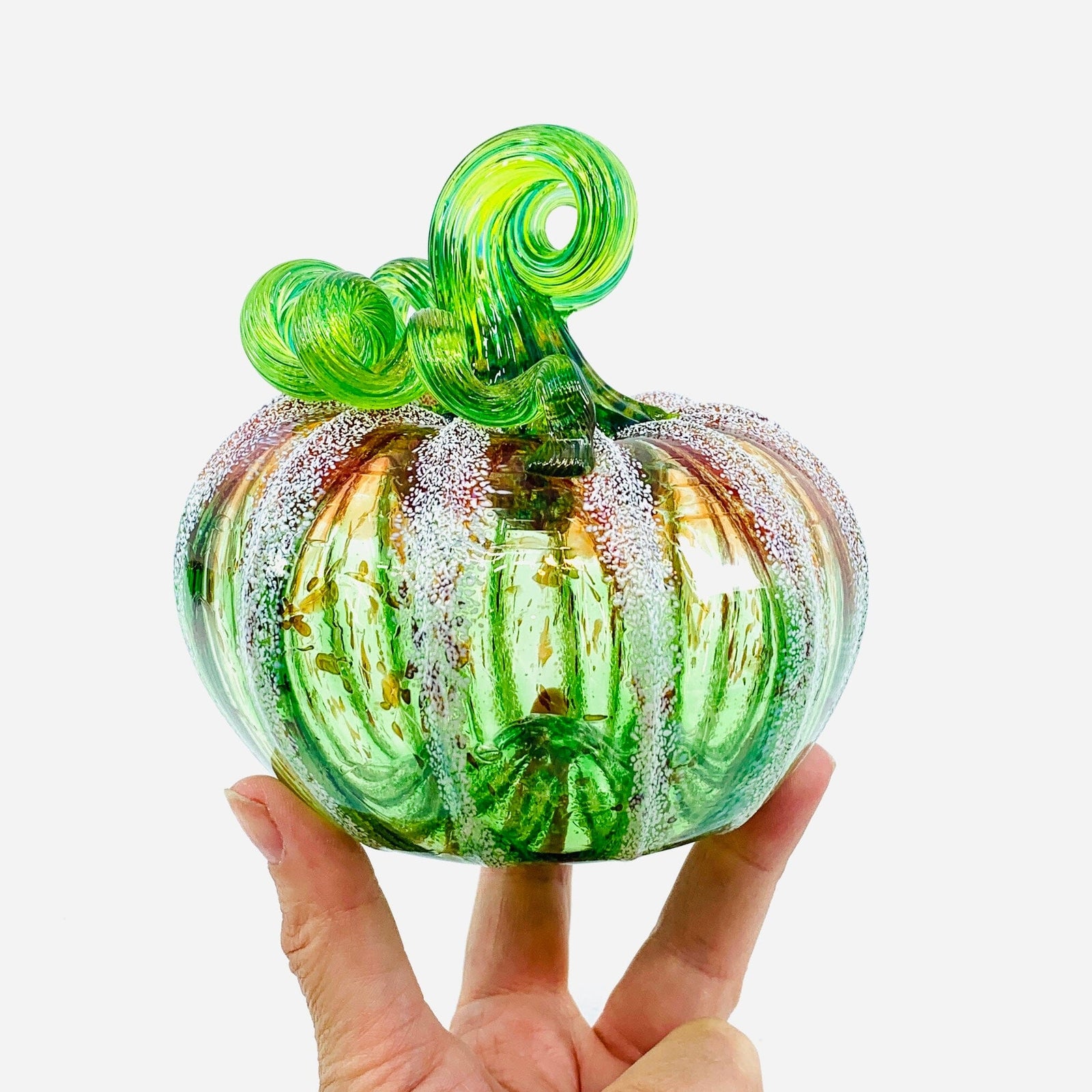 Daily Pumpkin 2321 Squat Gabby Luke Adams Glass Blowing Studio 