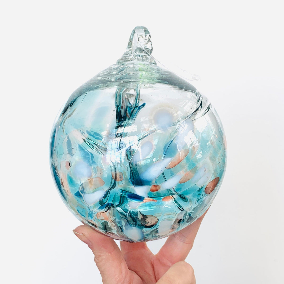 Daily 5” Wishball 3664 Gabby Luke Adams Glass Blowing Studio 