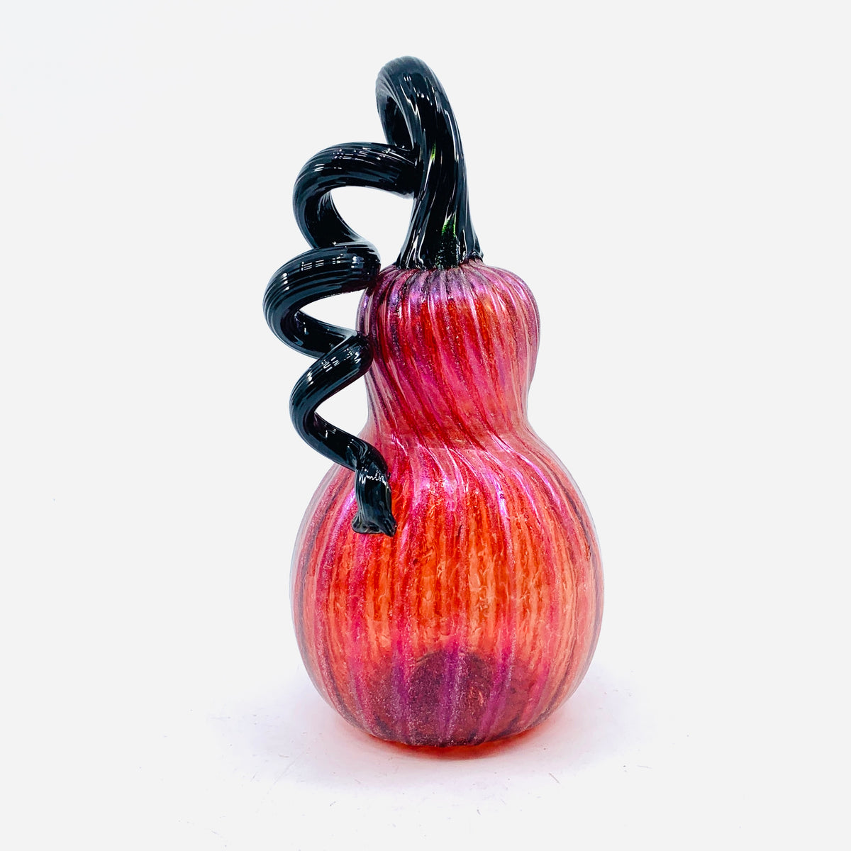 Pumpkin of The Day 141 Mini Shimmer Cranberry Gourd