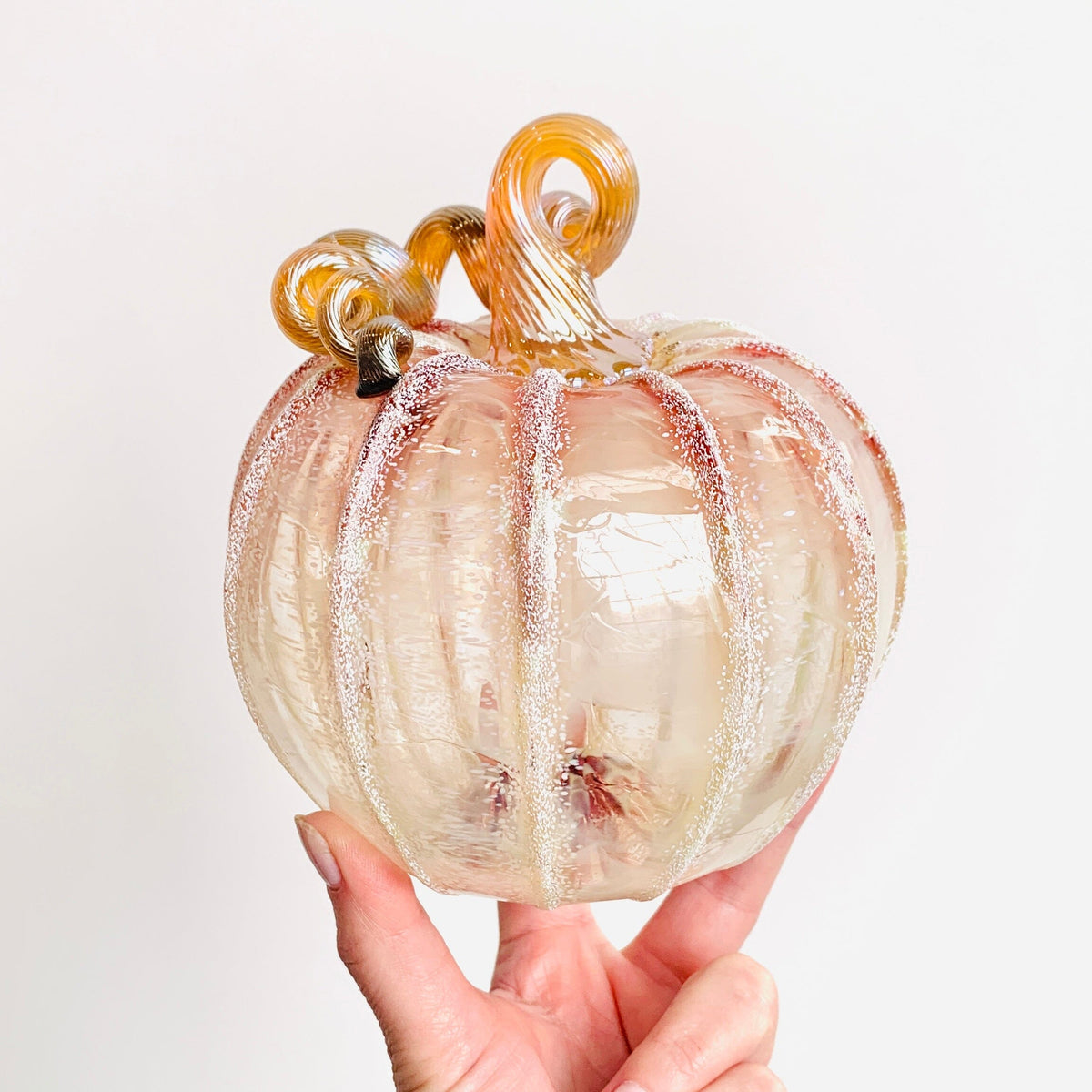 Daily Pumpkin 240 "Wedding Bouquet" Medium Gabby Luke Adams Glass Blowing Studio 