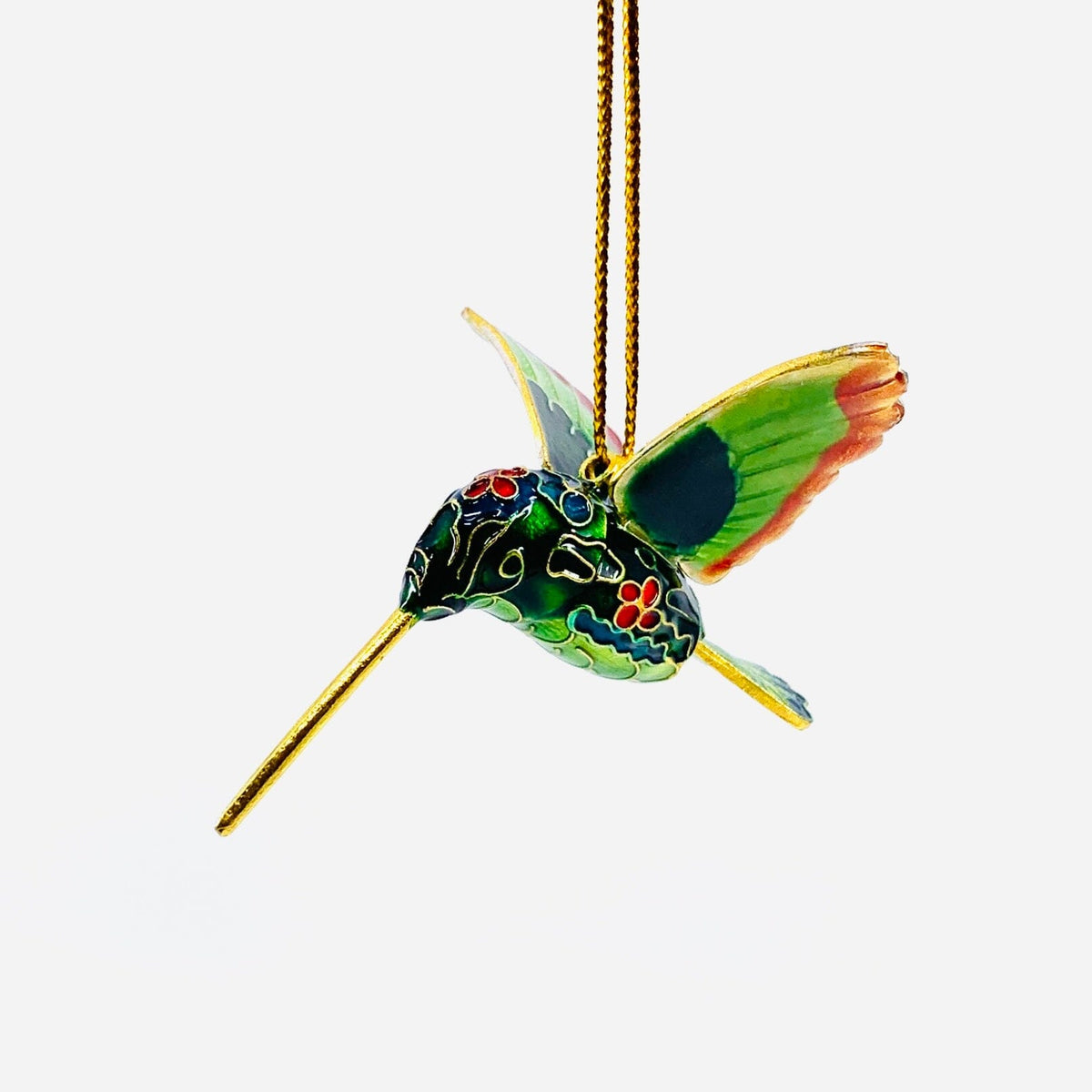 Enamel Hummingbird Ornament, 41 Ornament Kubla Craft 