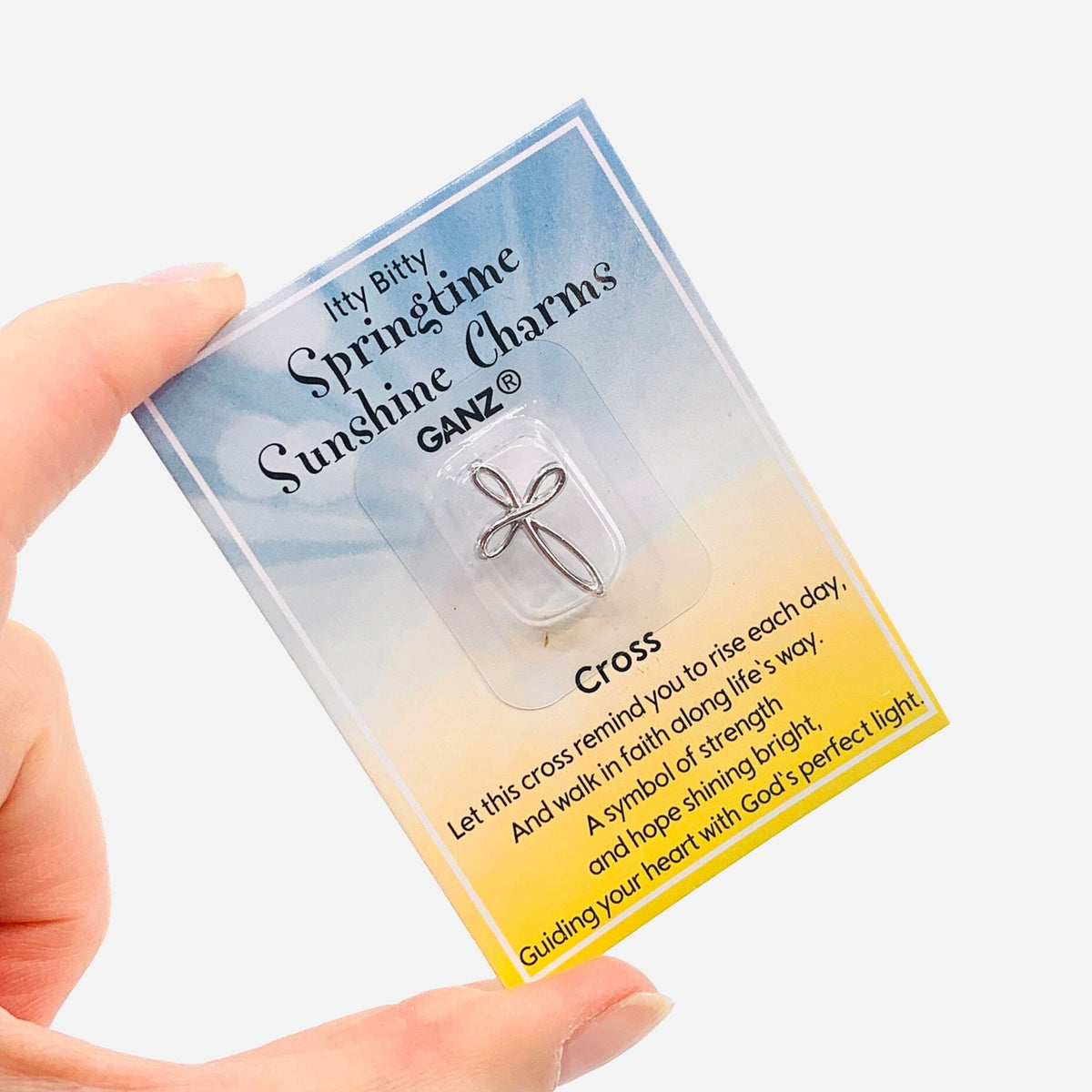 Itty Bitty Springtime Sunshine Charms, Cross GANZ 