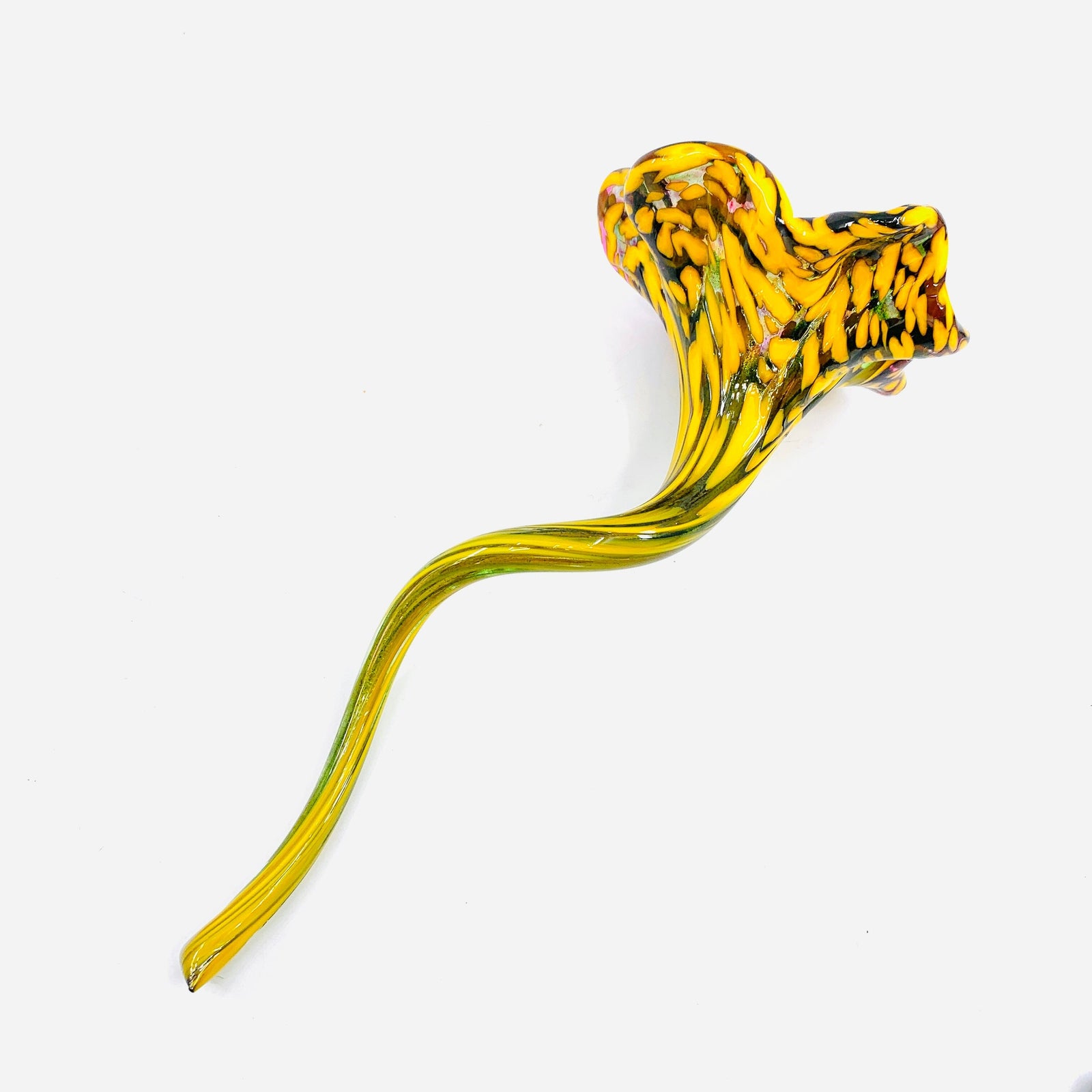 Pulled Glass Flower 64 Decor Luke Adams Glass Blowing Studio 