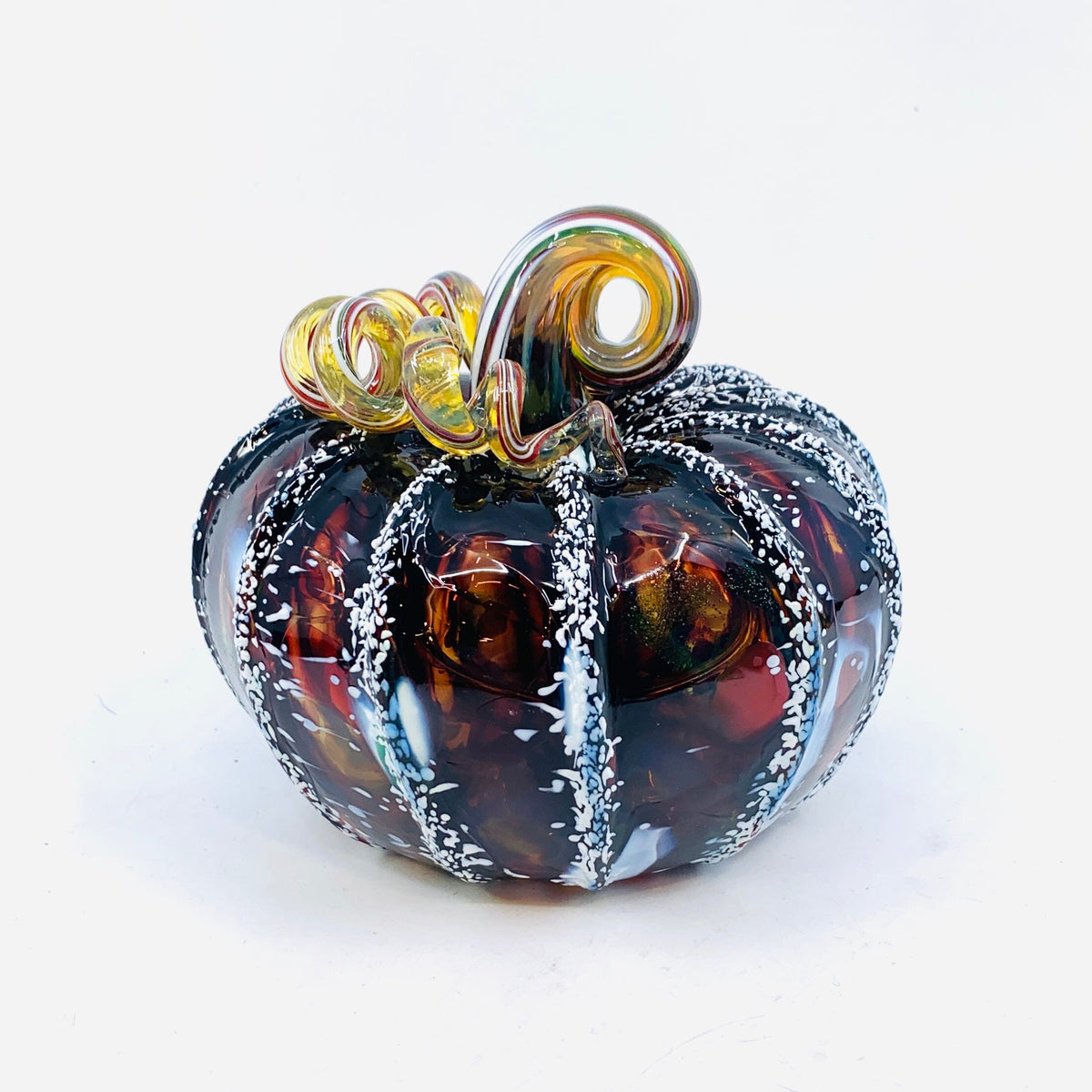 Daily Pumpkin 1914 Holiday Squat Gabby Luke Adams Glass Blowing Studio 