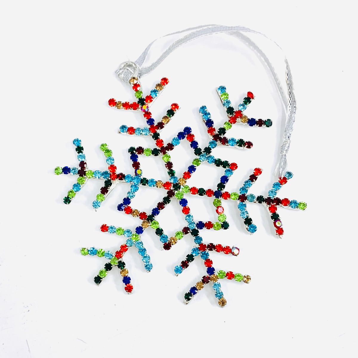 Snowflake Rhinestone Ornament 4