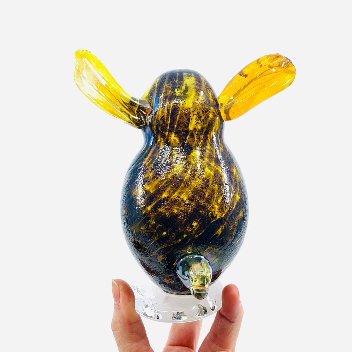 Daily Bunny 249 - Latte Gabby Luke Adams Glass Blowing Studio 