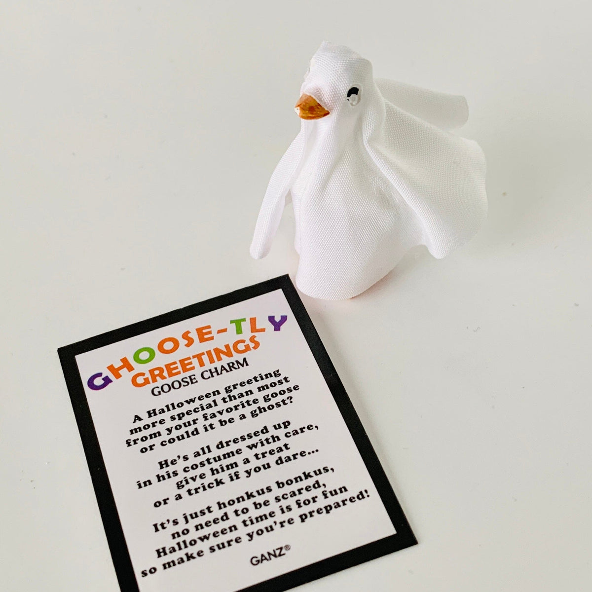 GHOOSE-TLY Greetings Charm - PT197 GANZ 