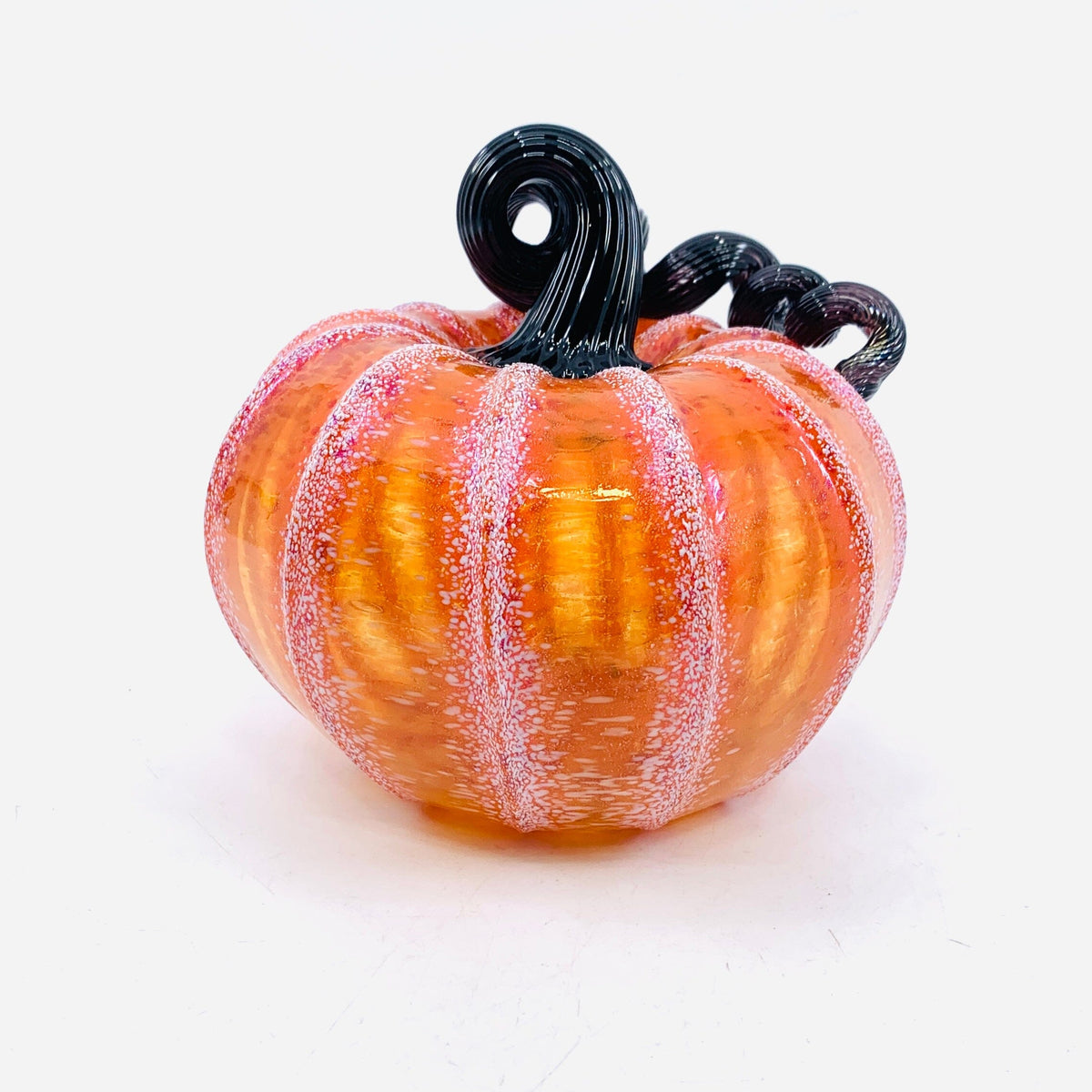 Daily Pumpkin 492 Fall Squat Daily Pumpkin Luke Adams Glass Blowing Studio 