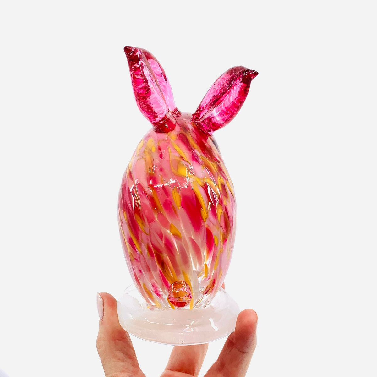Daily Bunny 274 - Hibicus Gabby Luke Adams Glass Blowing Studio 