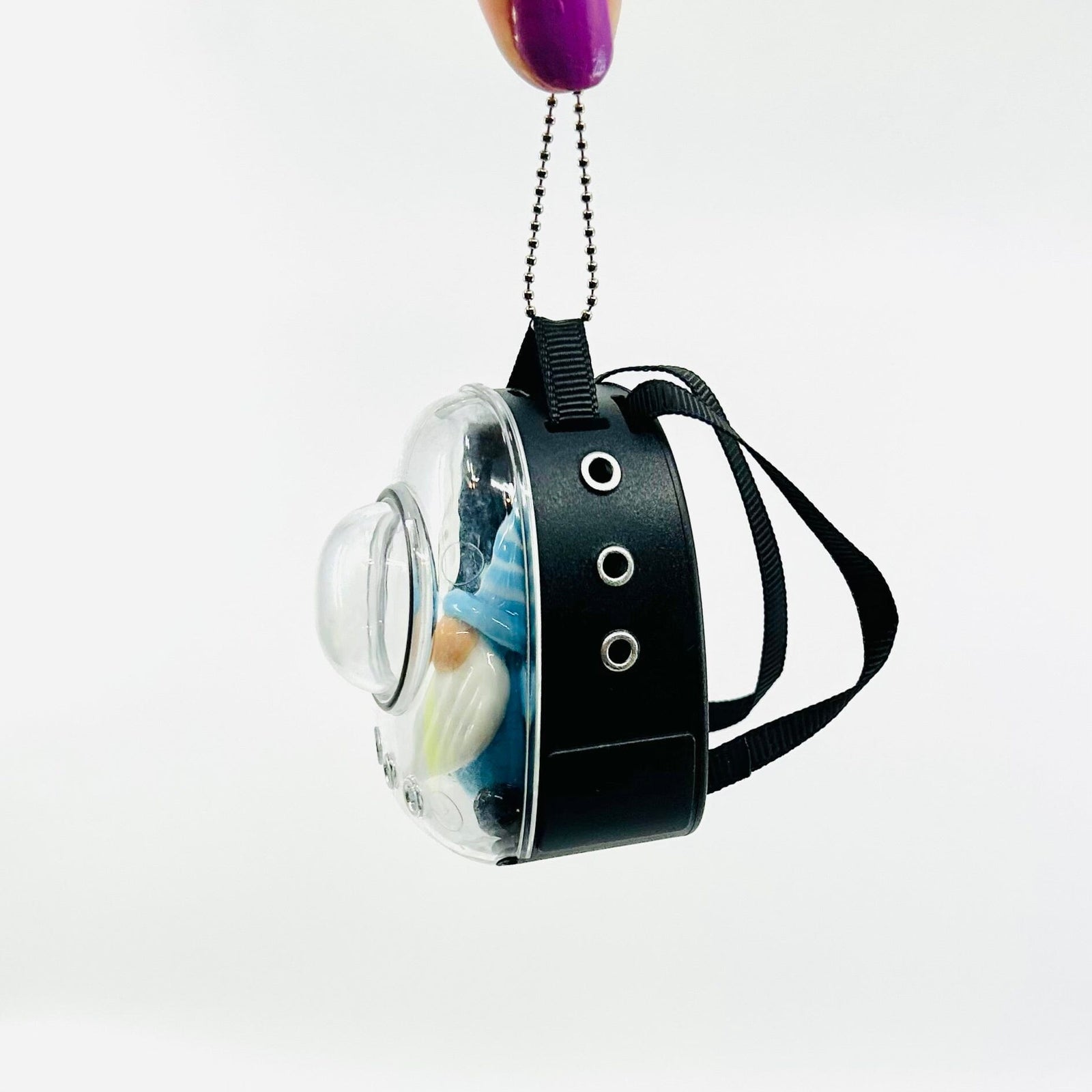 Miniature Pet Travel Backpack, Clear Miniature - 