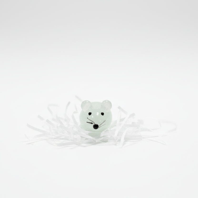 Tiny Glass Mr. Cheese Miniature Alex 