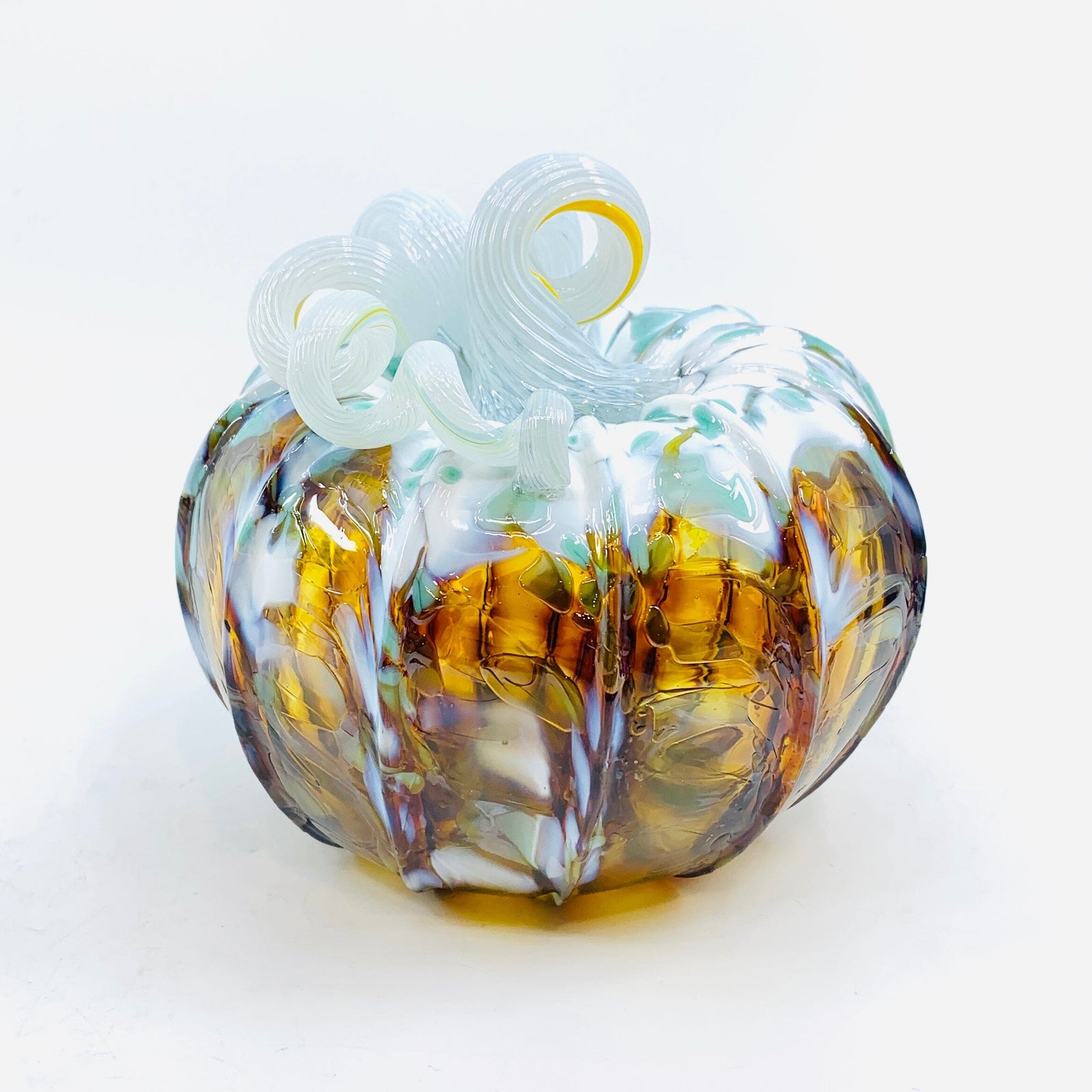 Daily Pumpkin 1612 Cupcake Squat Gabby Luke Adams Glass Blowing Studio 