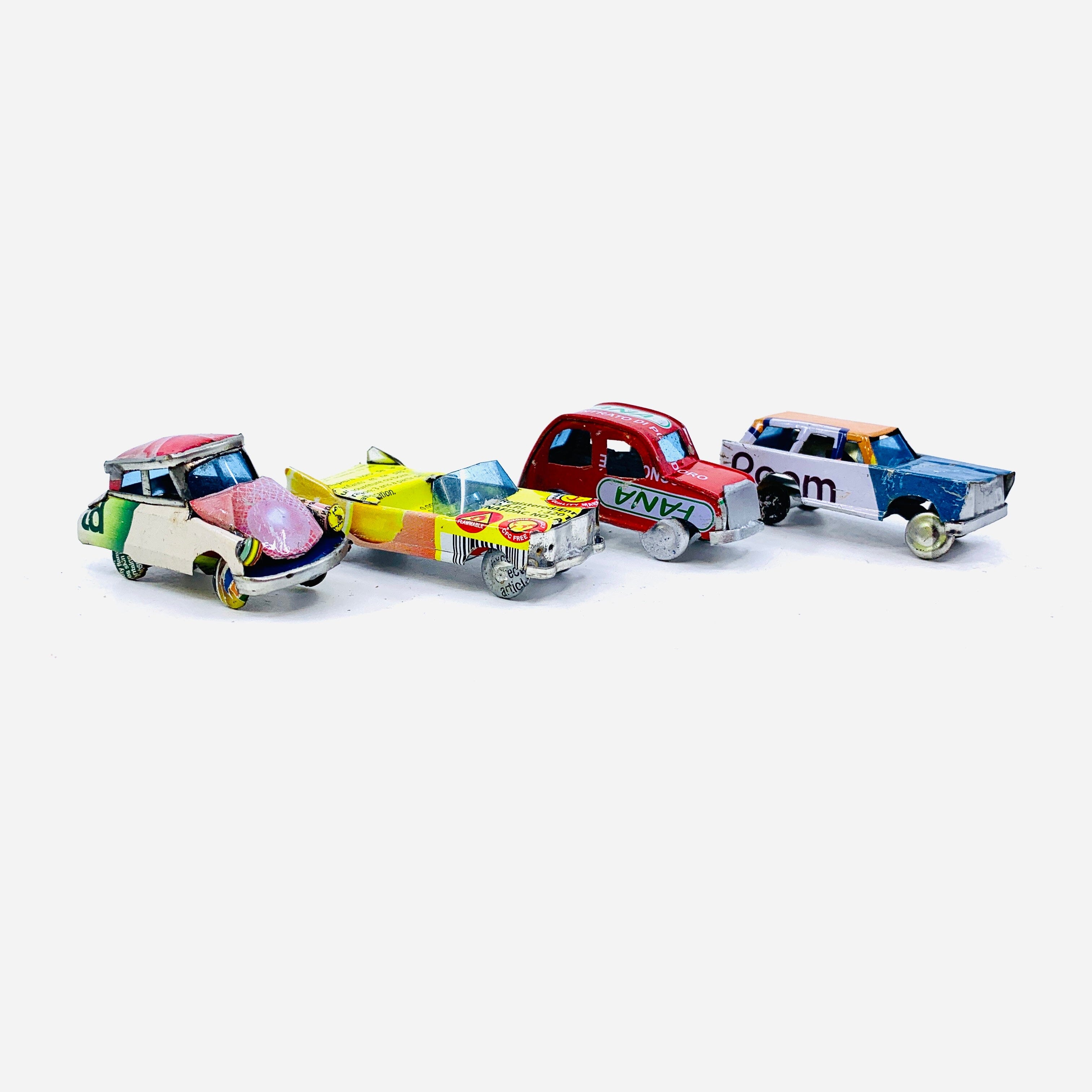 Tiny Tin Vehicles - Cars - Luke Adams Glass Blowing Studio