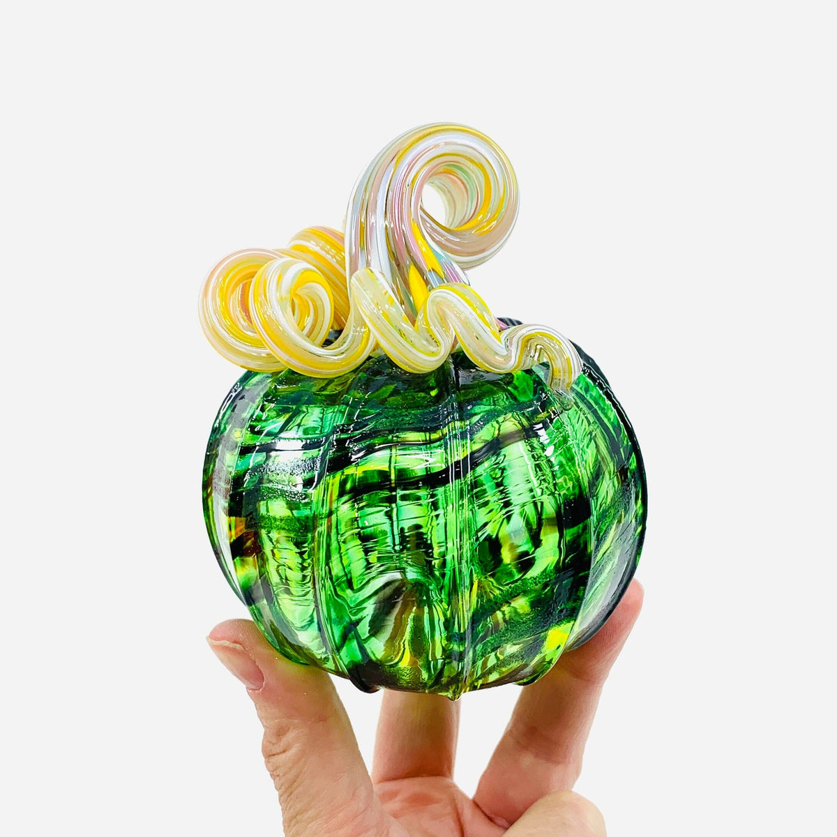Daily Pumpkin 1735 Mini Gabby Luke Adams Glass Blowing Studio 