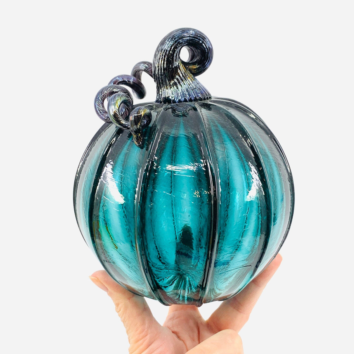 Daily Pumpkin 3871 Medium Gabby Luke Adams Glass Blowing Studio 