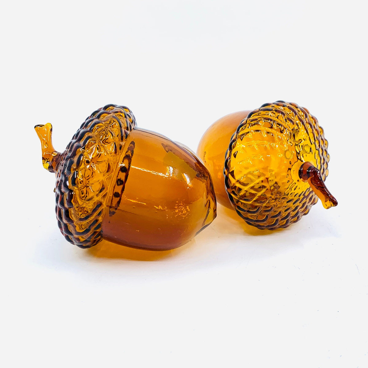 Glass Acorn Salt and Pepper Shakers Decor Gift Essentials 