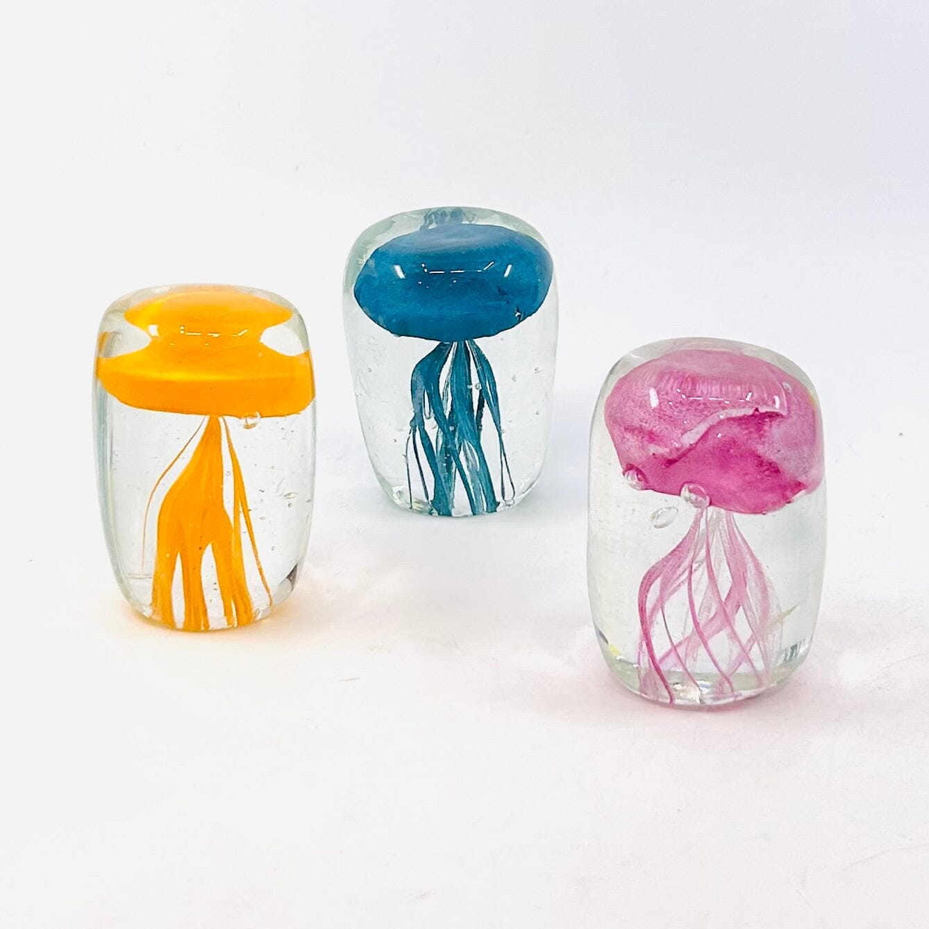 Bright Jellyfish Paperweight 16, Rose Decor Chesapeake Bay 