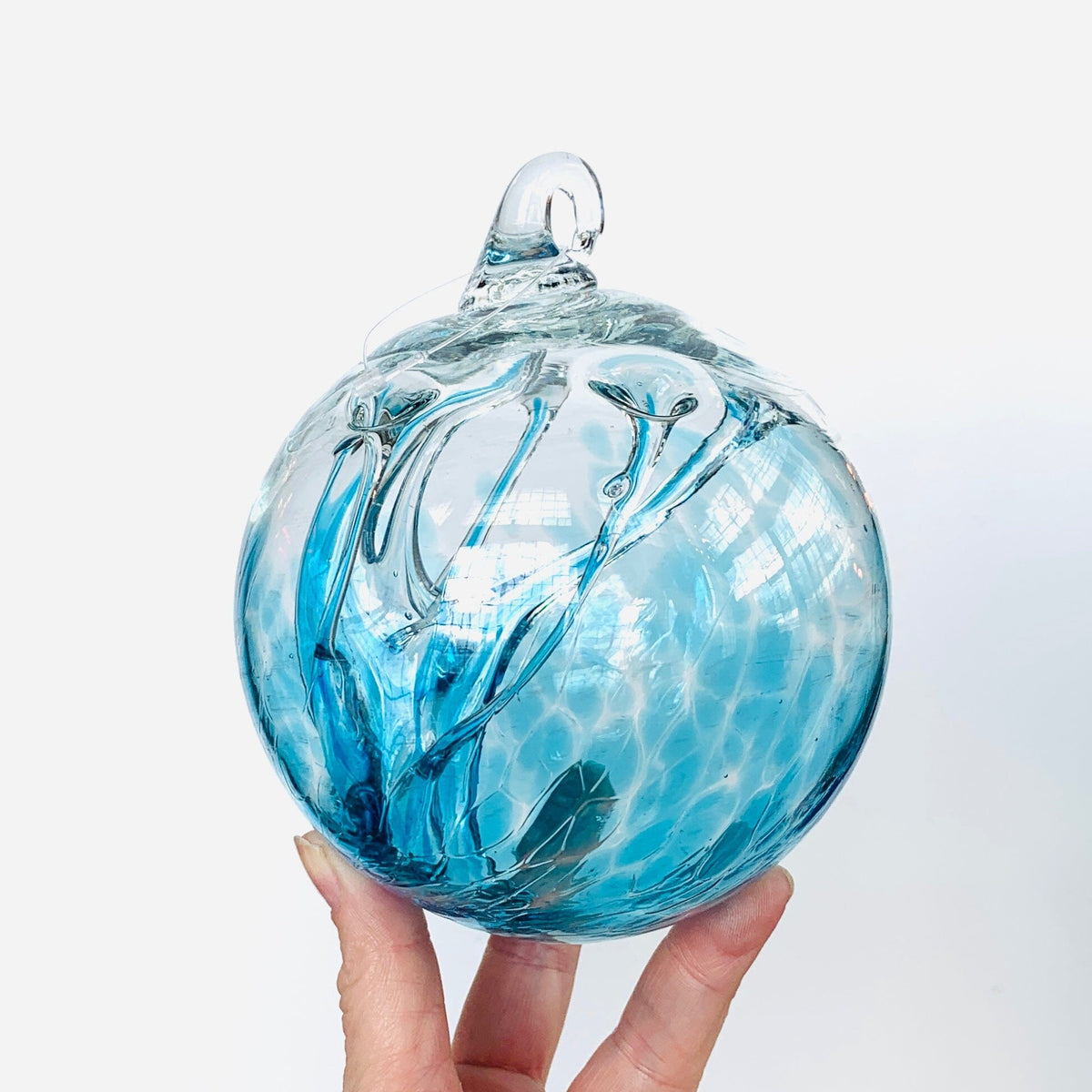 Daily 5” Wishball 3669 Gabby Luke Adams Glass Blowing Studio 