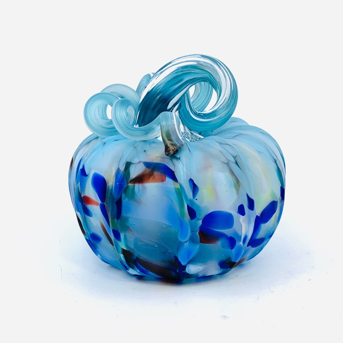 Daily Pumpkin 628 Coastal Matte Squat Gabby Luke Adams Glass Blowing Studio 