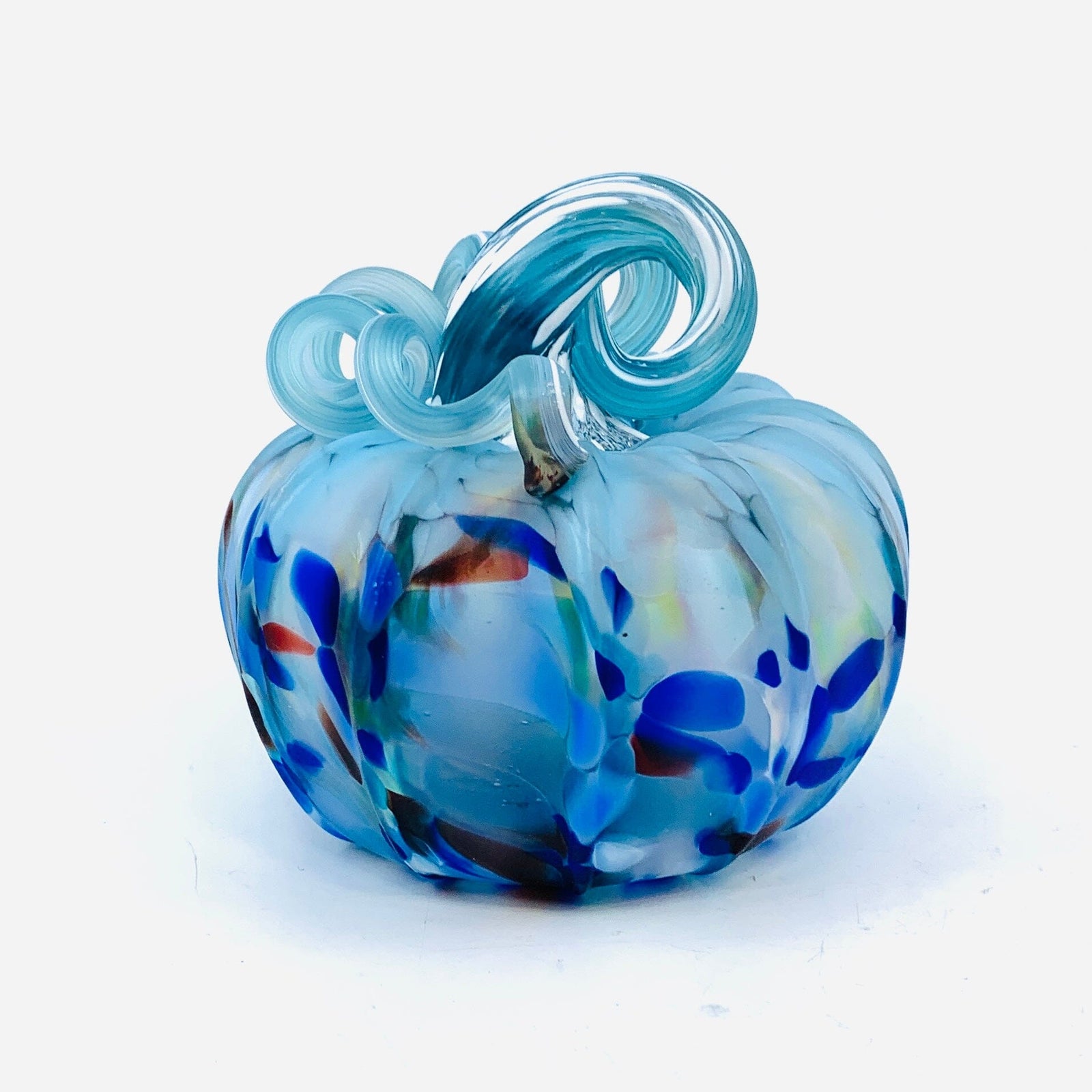 Daily Pumpkin 628 Coastal Matte Squat Gabby Luke Adams Glass Blowing Studio 