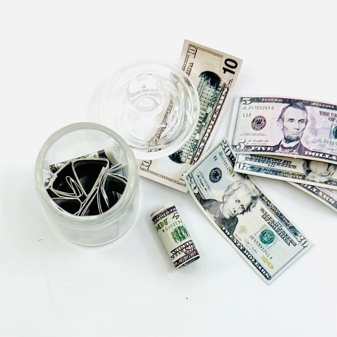 Tiny Rainy Day Jar Miniature - 