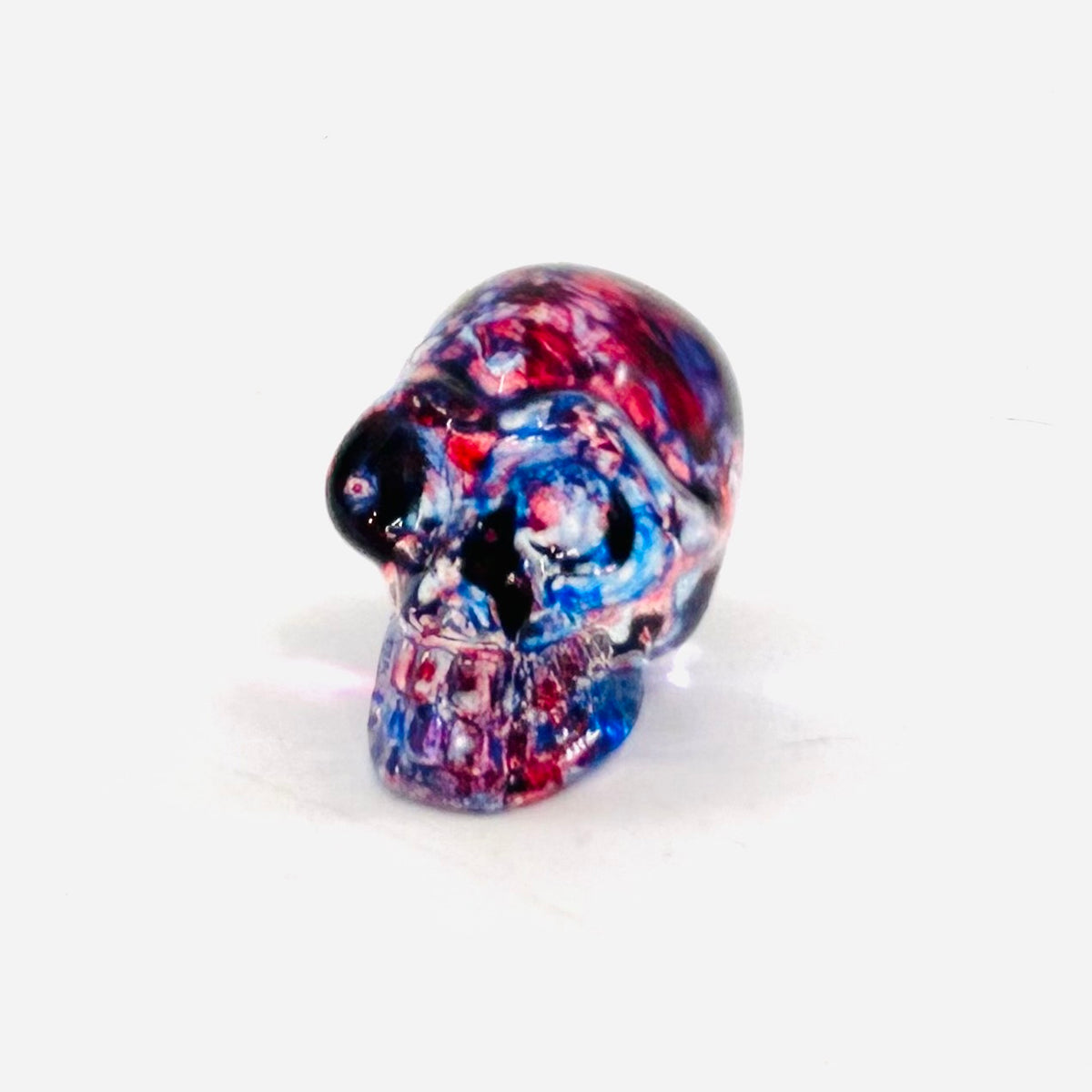 Colorful Glass Skulls