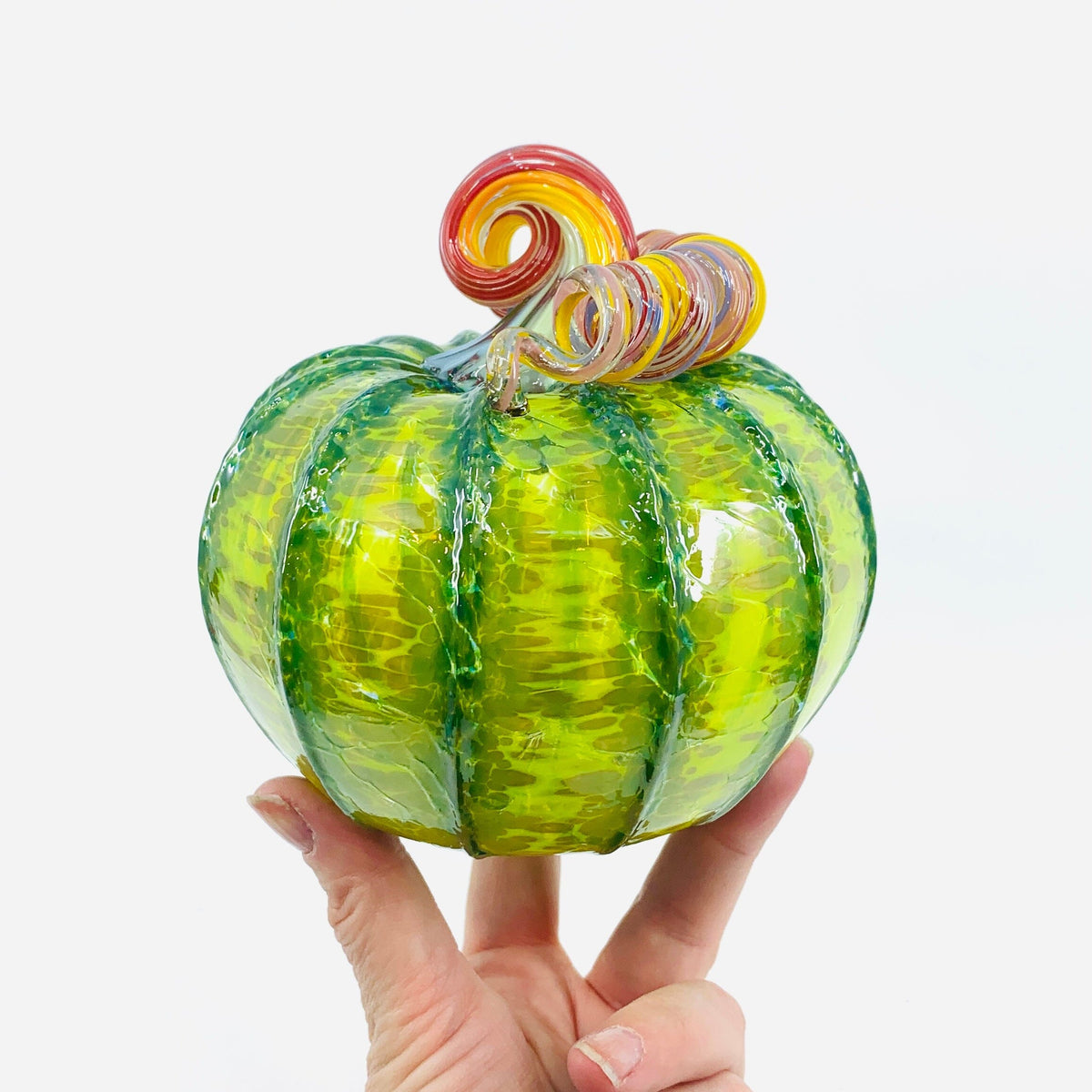 Daily Pumpkin 3484 Squat Gabby Luke Adams Glass Blowing Studio 