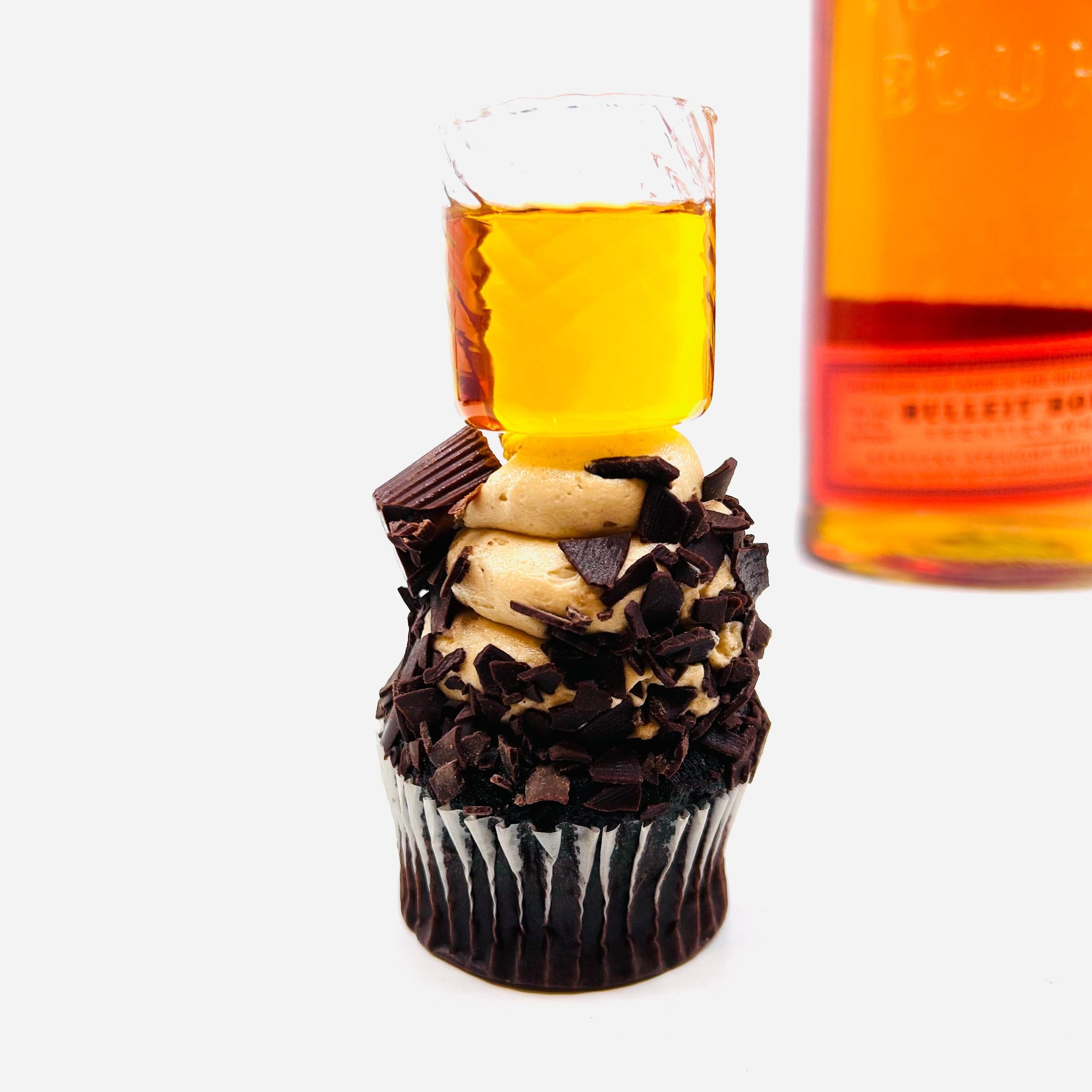 Hand Blown Cupcake Shot Glass
