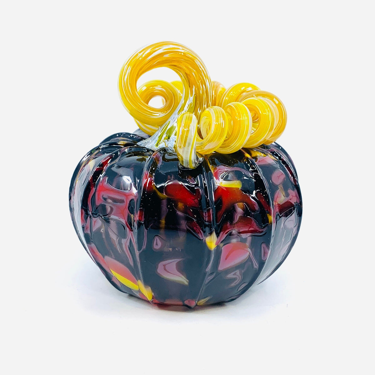Daily Pumpkin 734 Squat Gabby Luke Adams Glass Blowing Studio 