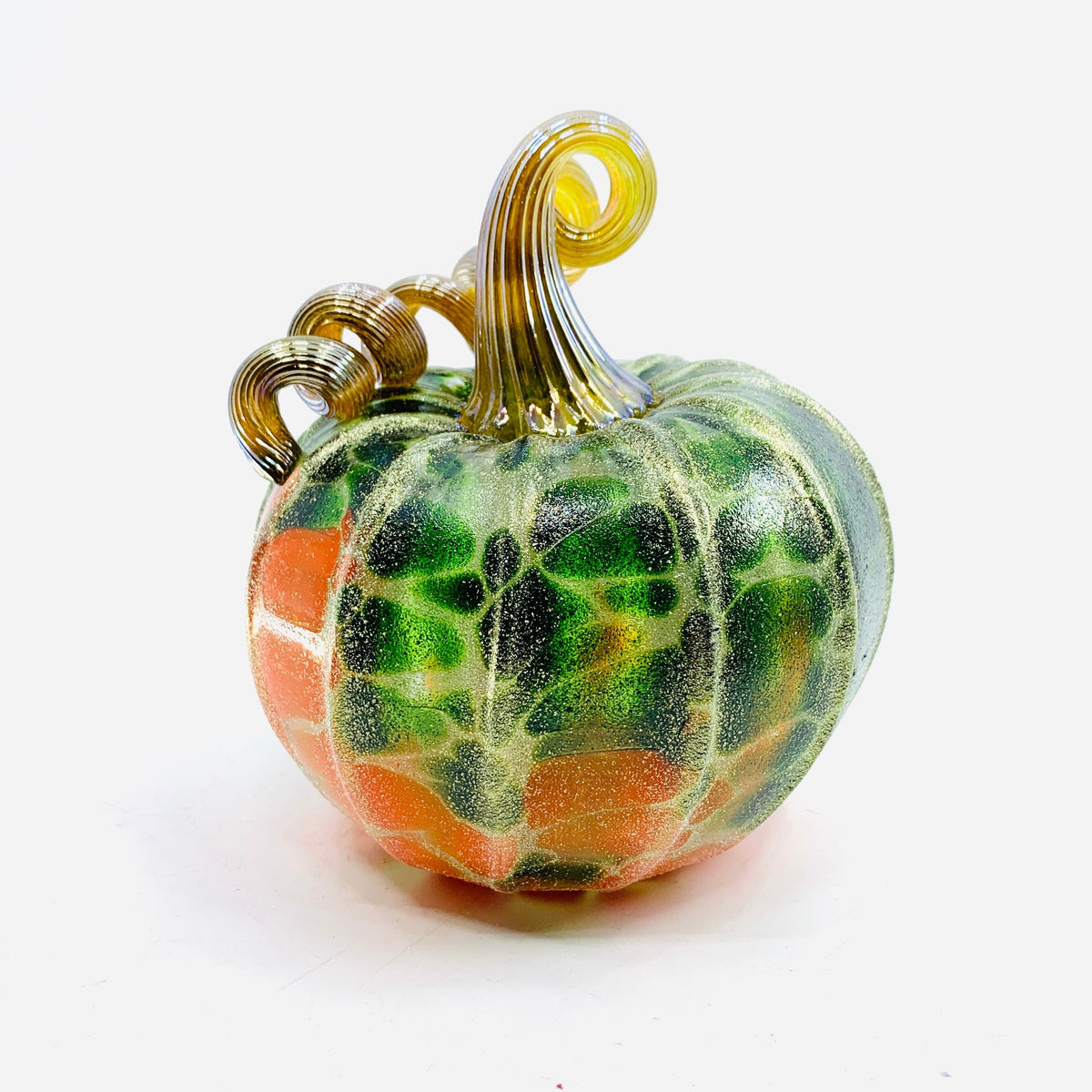 Daily Glow Pumpkin 234 Fall Squat Daily Pumpkin Luke Adams Glass Blowing Studio 