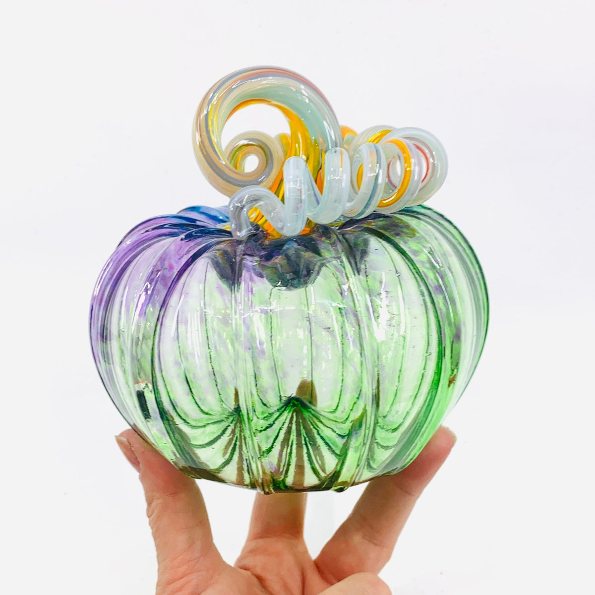 Daily Pumpkin 3460 Squat Gabby Luke Adams Glass Blowing Studio 