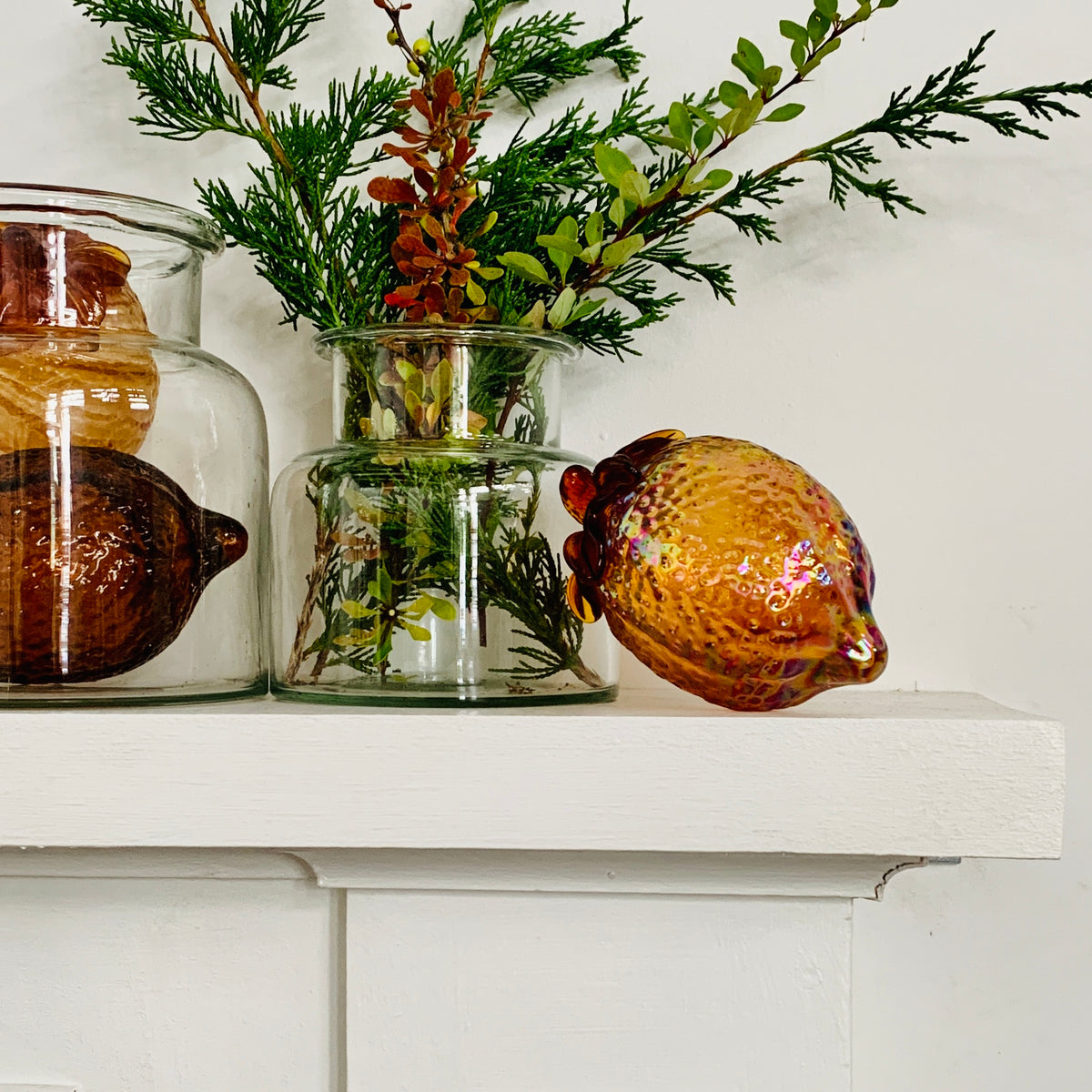 Glass Acorn, Iridescent