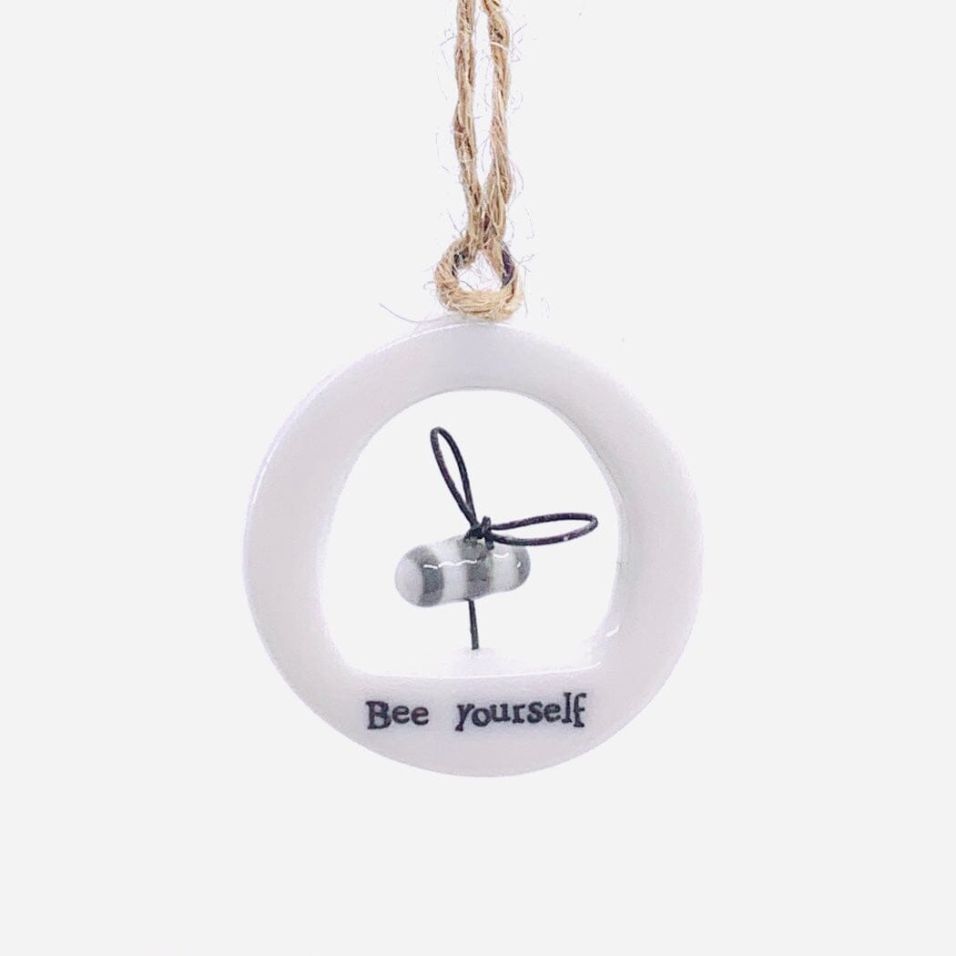 Porcelain Ornament, Bee Yourself Ornament Two's Company 