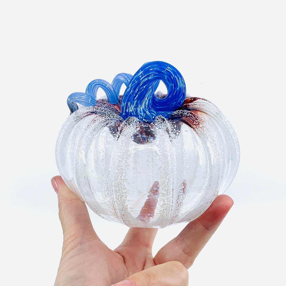 Daily Pumpkin 1853 Oops Squat Gabby Luke Adams Glass Blowing Studio 