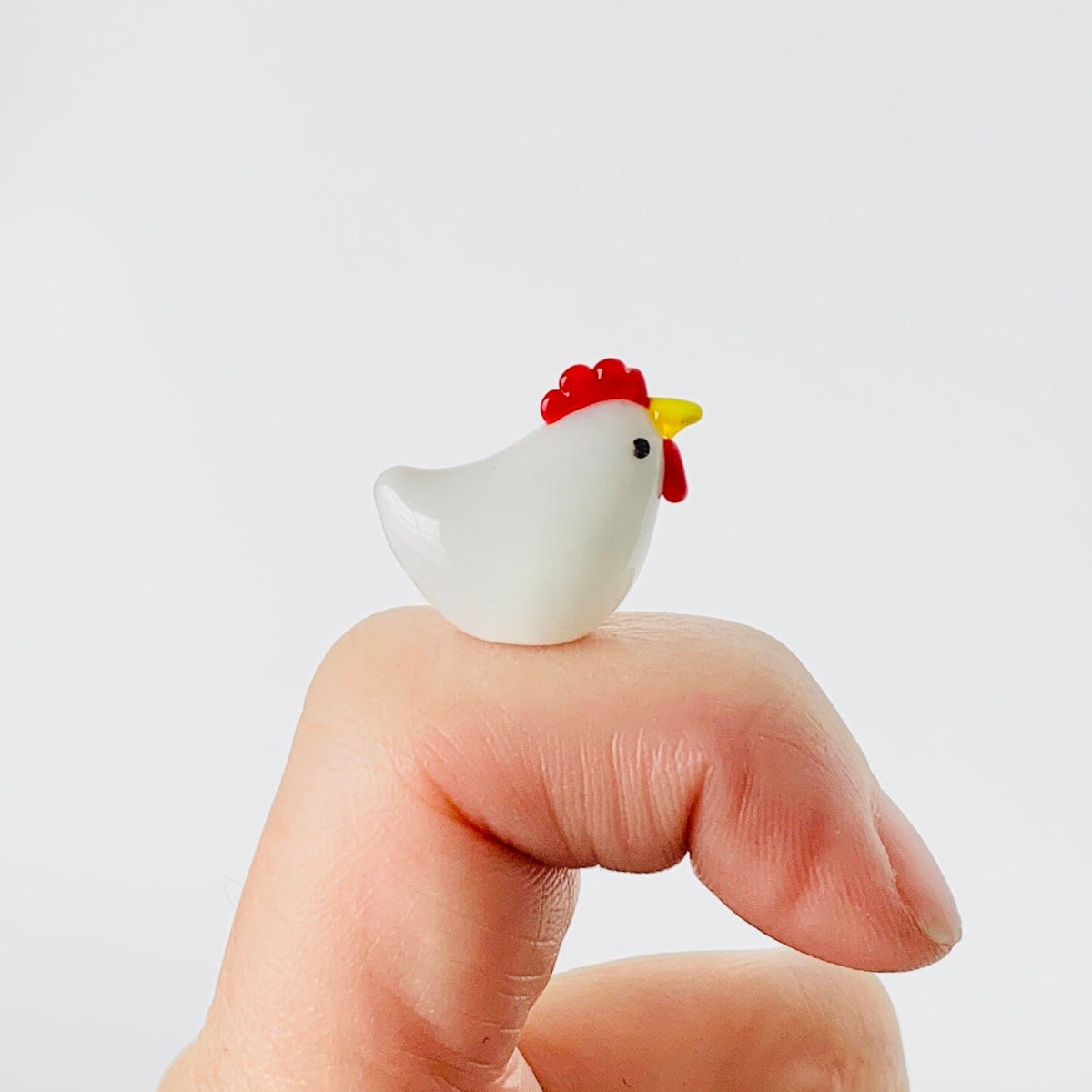 The Happy Little Chicken Charm - PT199 GANZ White 