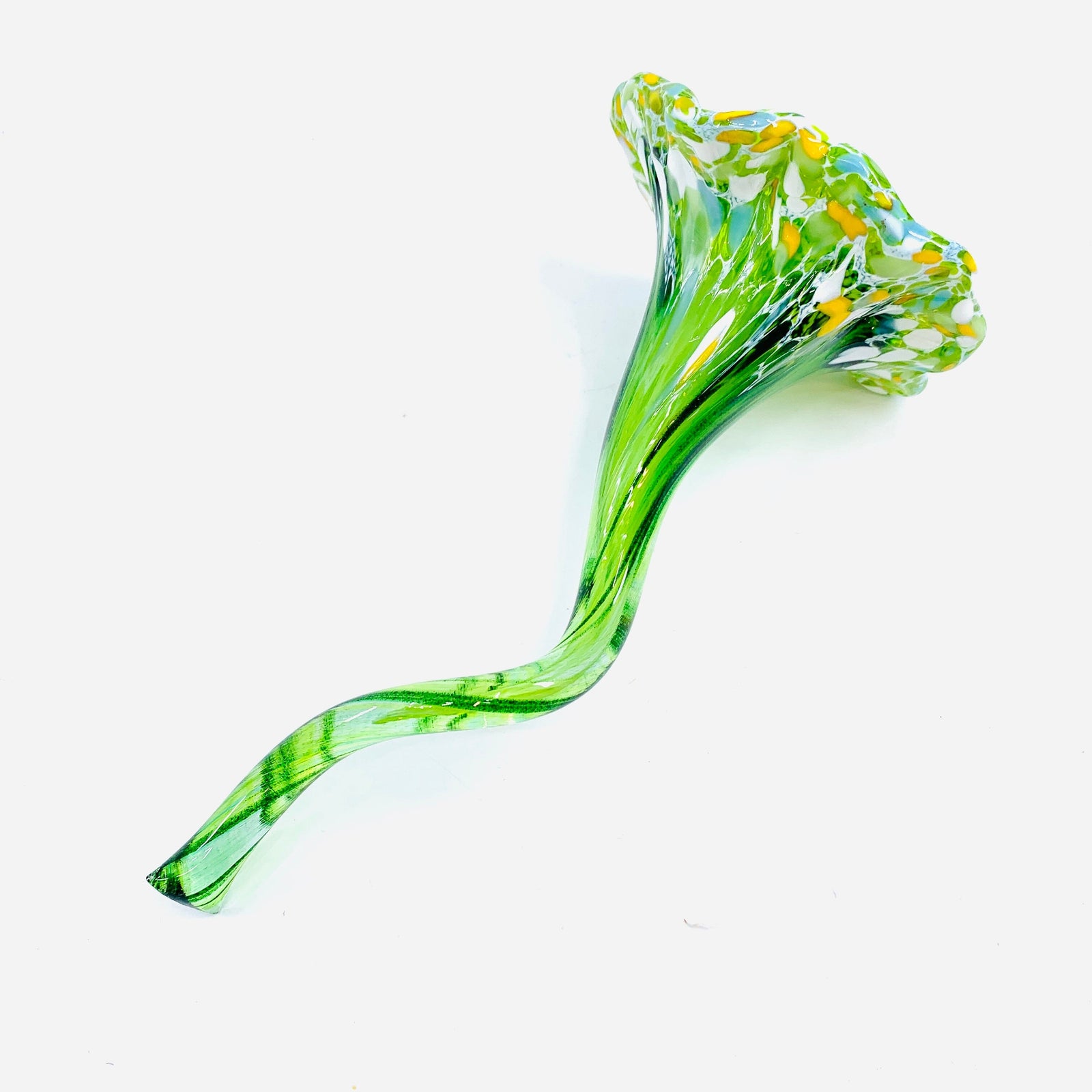 Pulled Glass Flower 58 Decor Luke Adams Glass Blowing Studio 