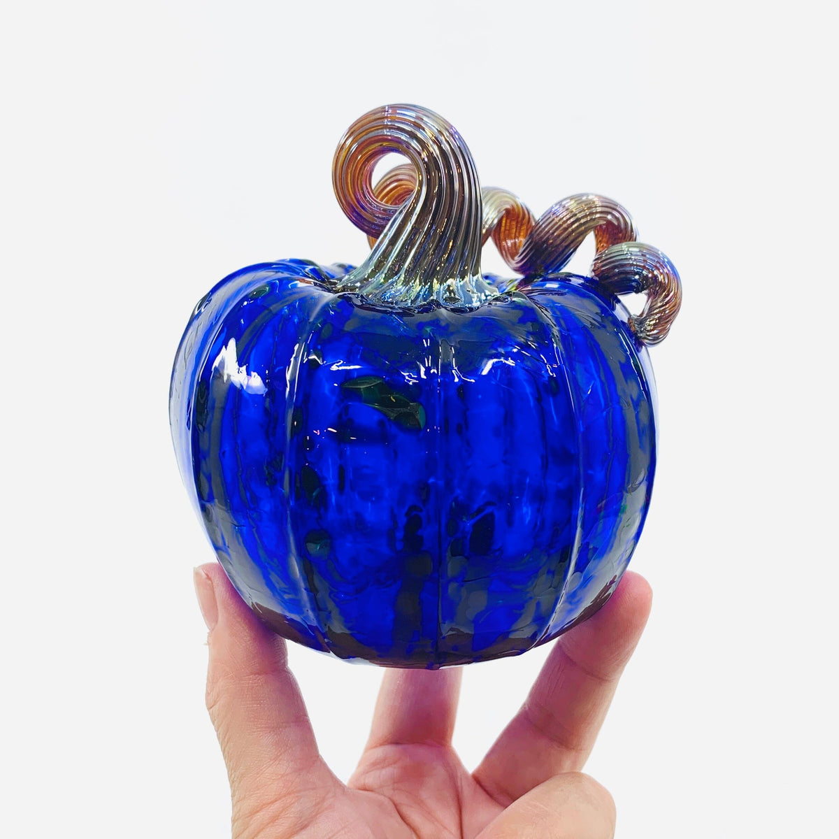 Daily Pumpkin 3456 Fall Squat Gabby Luke Adams Glass Blowing Studio 