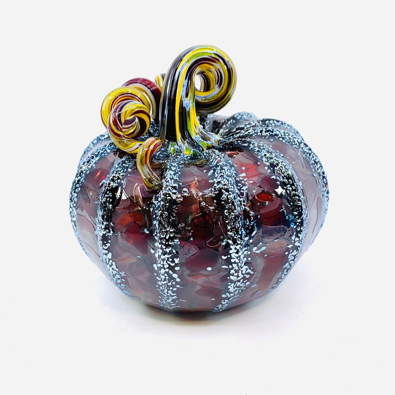 Daily Pumpkin 1483 Holiday Squat Gabby Luke Adams Glass Blowing Studio 