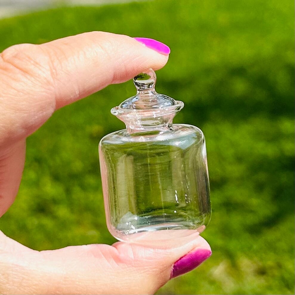 Tiniest Glass Storage Jar Miniature - 