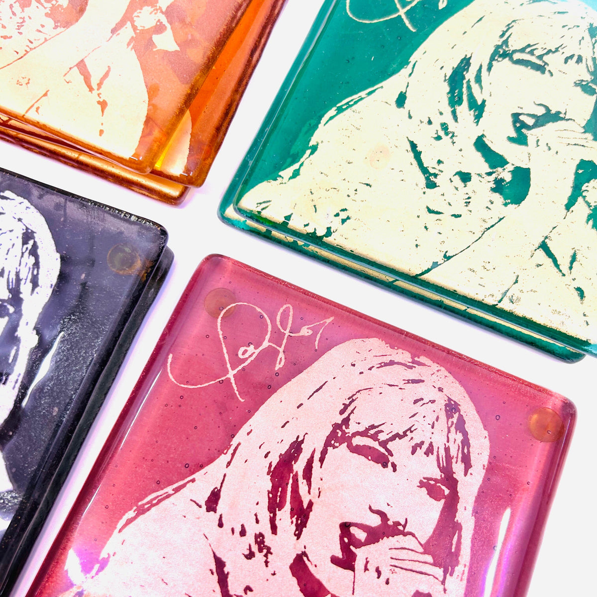 Taylor Swift Glass Coasters KiKu 