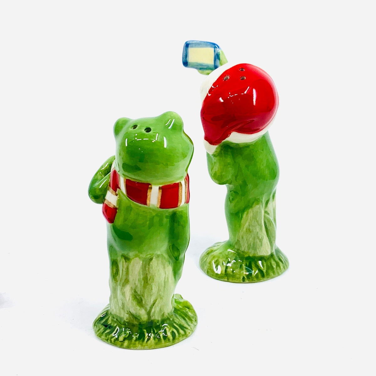 Selfie Frogs Salt and Pepper Shakers COSMOS 