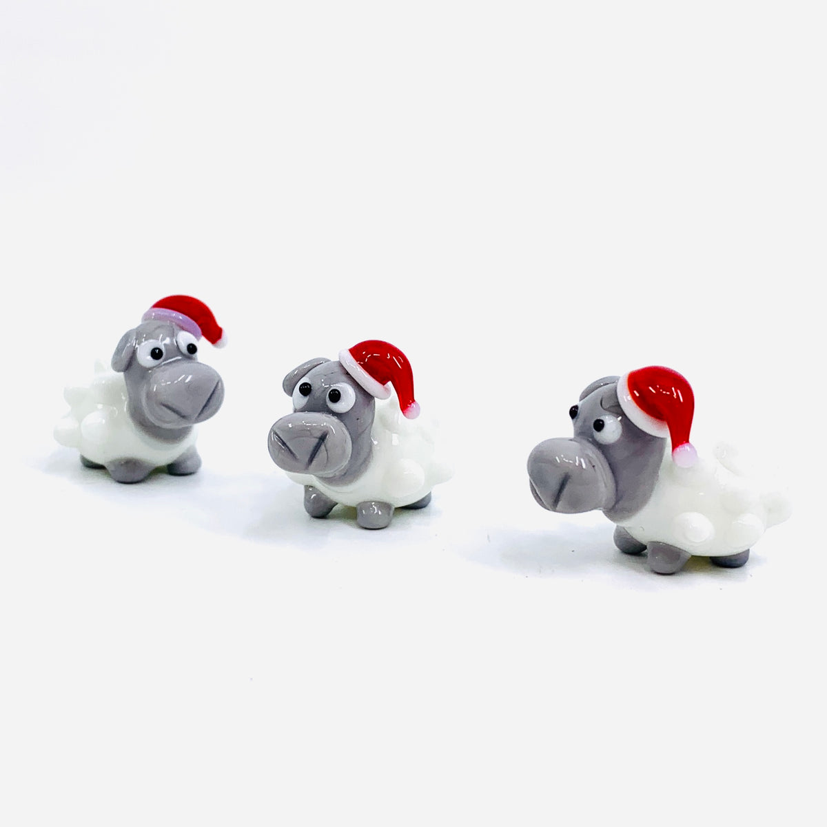Tiny Santa Sheep