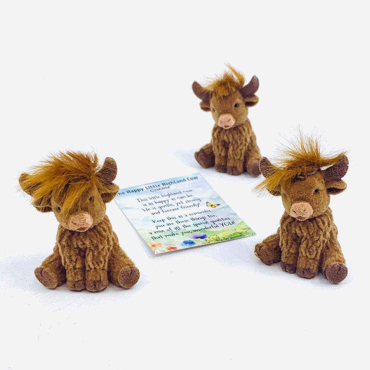 The Happy Little Cow Charm - PT63 Miniature GANZ 