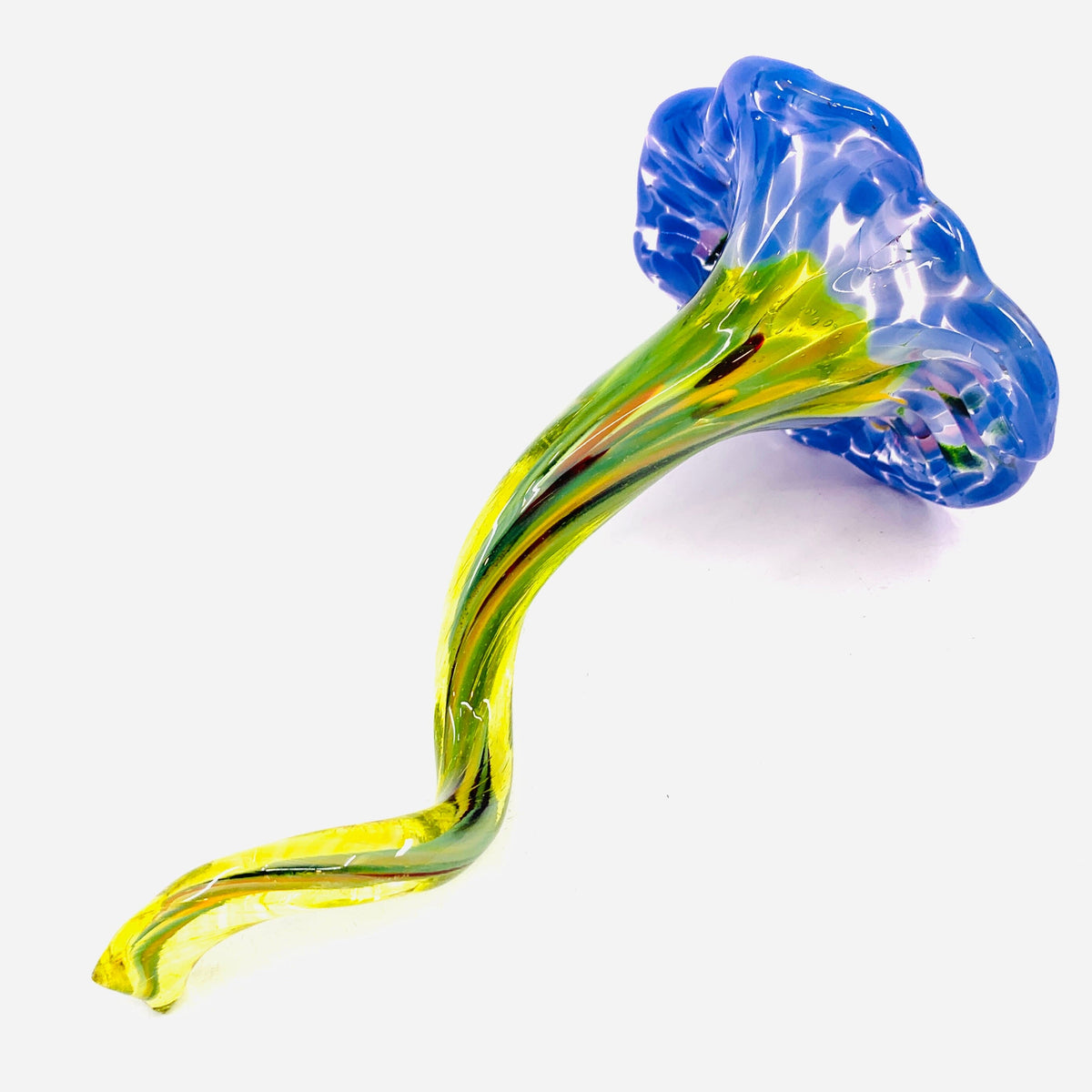 Pulled Glass Flower 127 Decor Luke Adams Glass Blowing Studio 