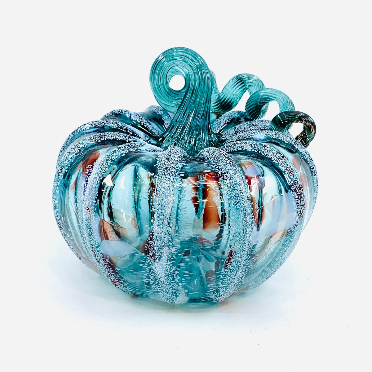 Daily Pumpkin 2837 Squat Gabby Luke Adams Glass Blowing Studio 
