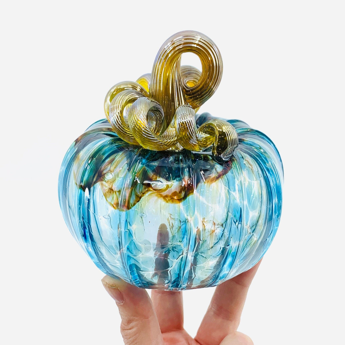 Daily Pumpkin 17 American Squat Gabby Luke Adams Glass Blowing Studio 
