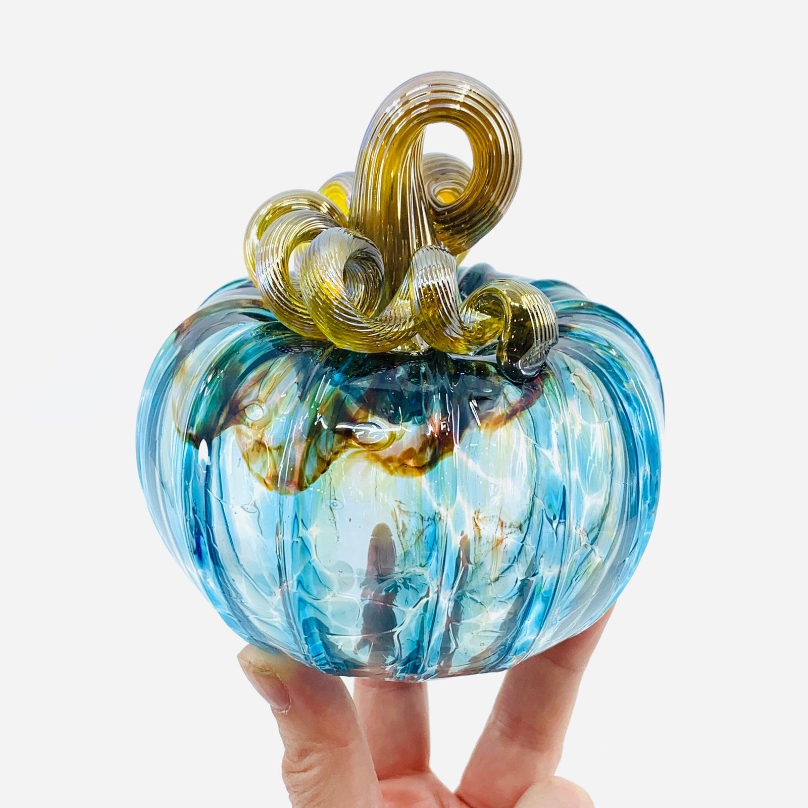 Daily Pumpkin 17 American Squat Gabby Luke Adams Glass Blowing Studio 