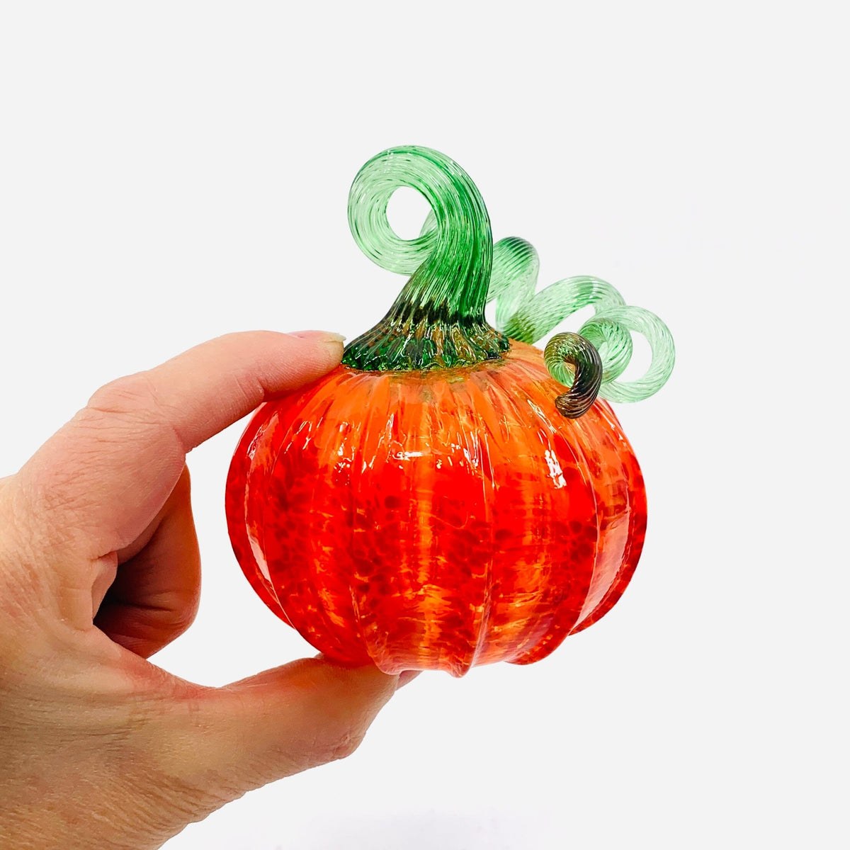 Daily Pumpkin 3363 Cutie Gabby Luke Adams Glass Blowing Studio 