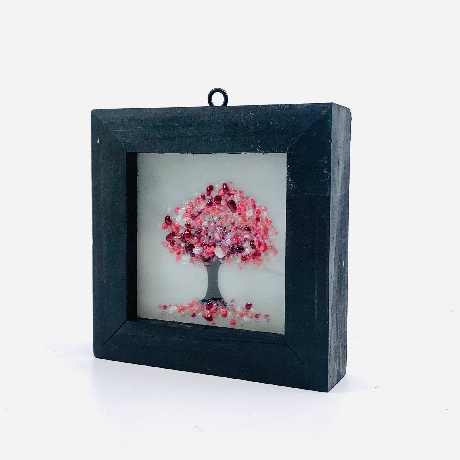 Fused Glass Tree of Life Shadow Box 119 Decor Glimmer Glass Gifts 